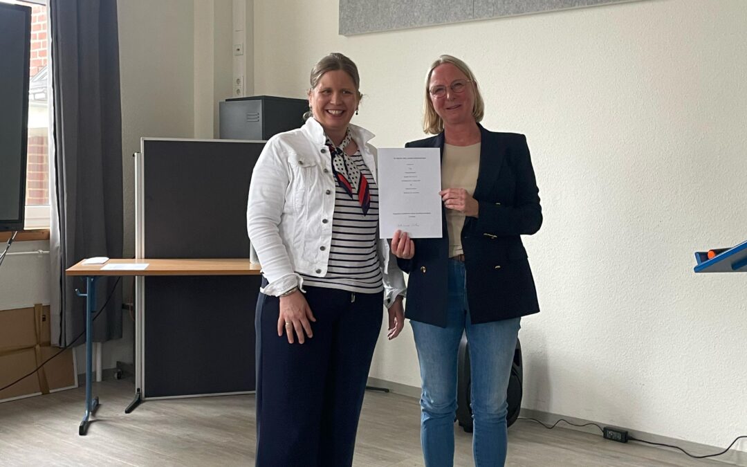 Feierliche Amtseinführung unserer neuen Schulleiterin Angelika Bolsmann
