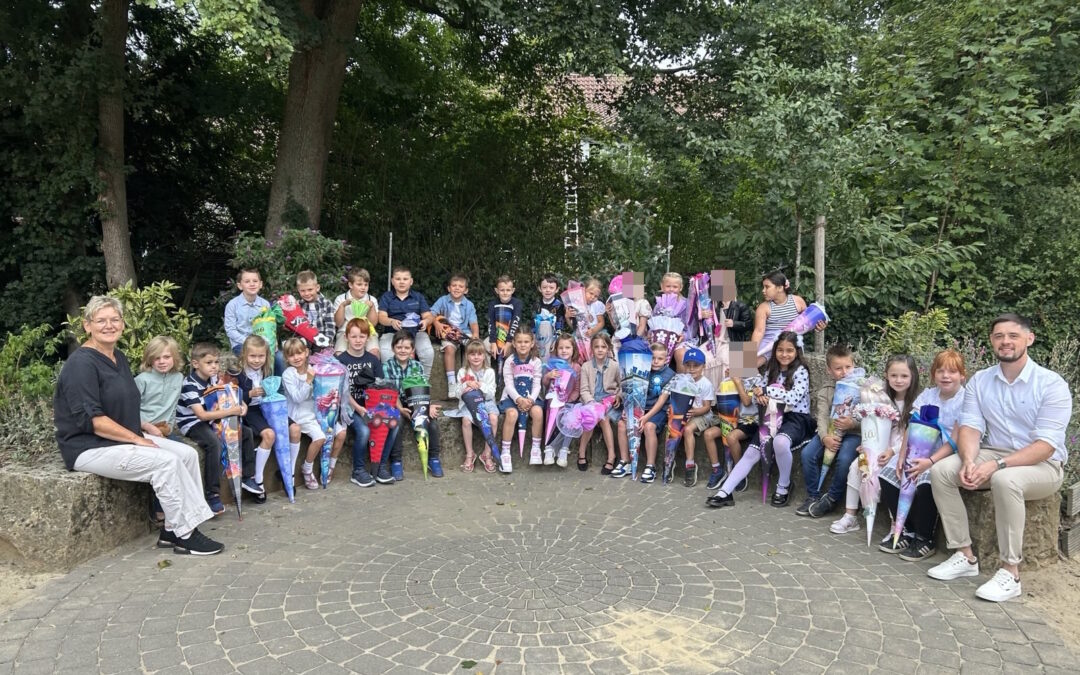 Einschulungsfeier an der Benedikt-Grundschule